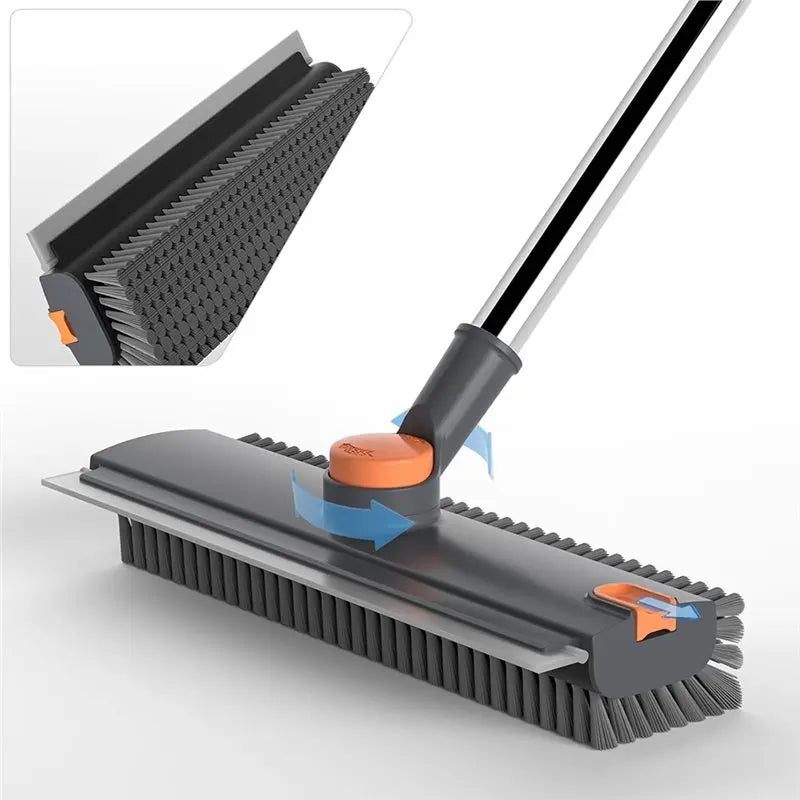 CleanReach™ 3-in-1 Long-Handle Bathroom Scrub Brush
