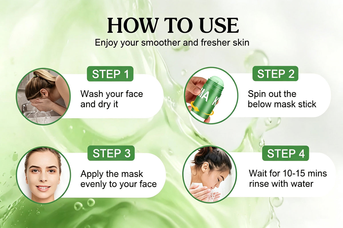 GreenGlow™ Deep Cleanse Clay Mask Stick