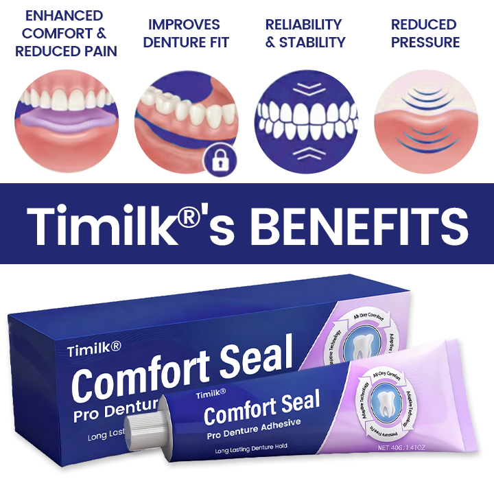 DentaSeal™ Comfort Denture Adhesive