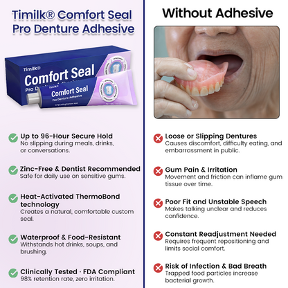 DentaSeal™ Comfort Denture Adhesive