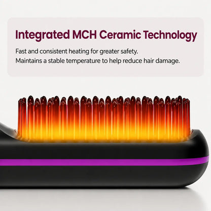 SilkGlide™ Cordless Straightening Brush
