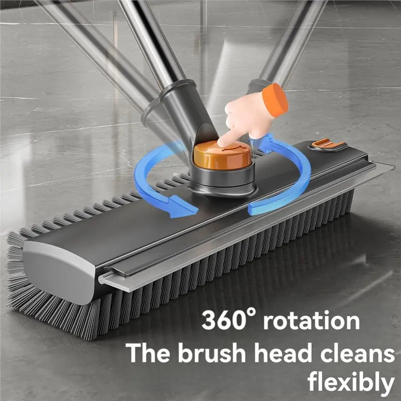 CleanReach™ 3-in-1 Long-Handle Bathroom Scrub Brush
