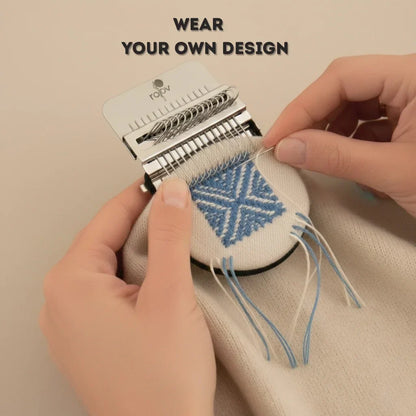 WeaveCraft™ Wooden Mending Kit