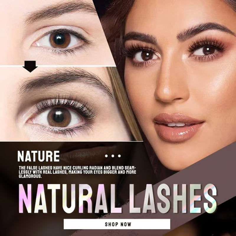 LashEase™ Instant Self-Adhesive Reusable Lashes